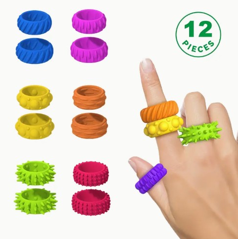 Anillos de silicona de colores