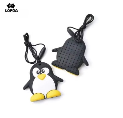 Mordedor Pingüino de silicona