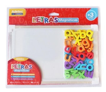 pizarra letras magnéticas