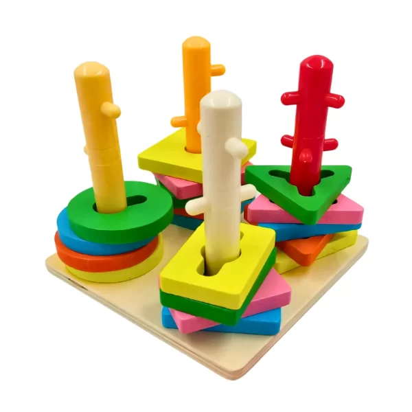 Juego de Madera de Motricidad Fina